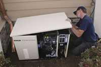 Kohler generator installation
